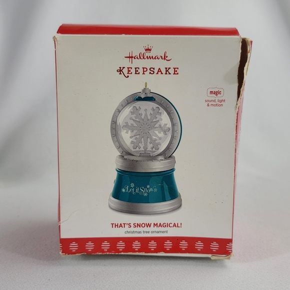 Hallmark Keepsake Limited Edition THATS SNOW MAGICAL! Ornament - Picture 12 of 16